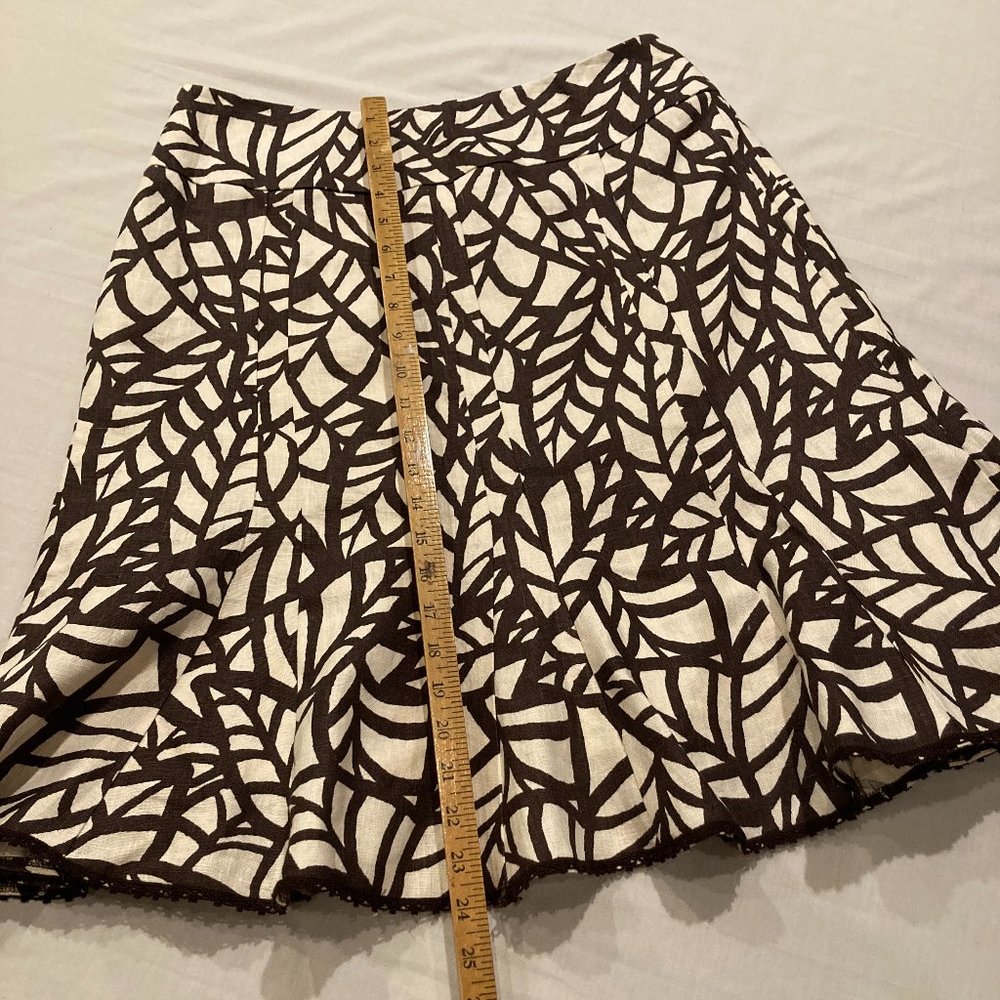 Brown and Cream Skirt